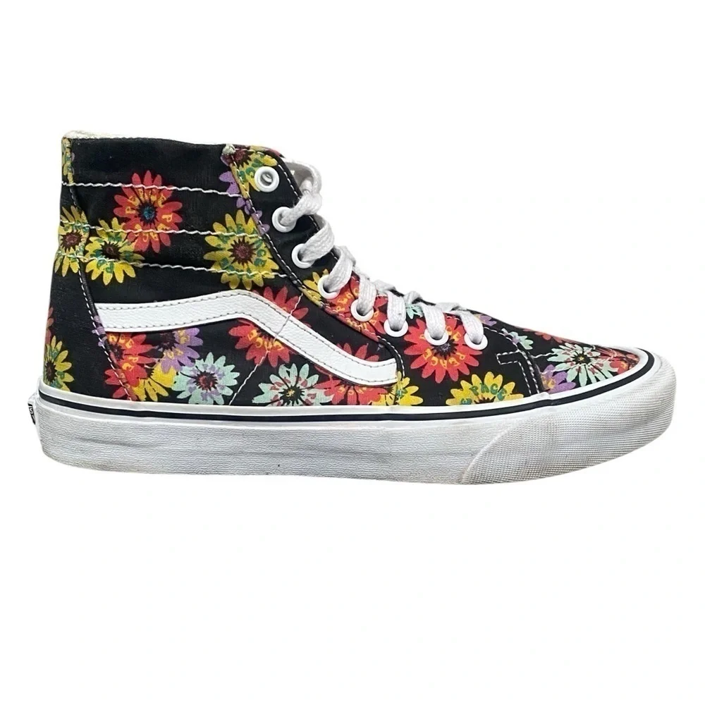 Vans Sk8-Hi Tapered 'Peace Floral' Sneakers Size 10w